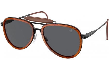 Gafas de Sol - Ralph Lauren - RL7080Q THE ROADSTER - 9304B1 BURLED WOOD // GREY