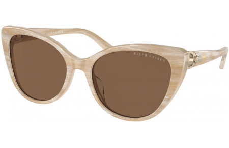 Gafas de Sol - Ralph Lauren - RL8215BU  - 608473  STRIPED BEIGE // BROWN