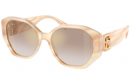 Gafas de Sol - Ralph Lauren - RL8220 THE JULIETTE - 61766E  CREAM OYSTER // BROWN GRADIENT MIRROR GOLD