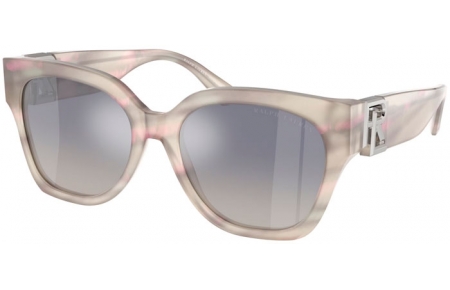 Gafas de Sol - Ralph Lauren - RL8221 THE OVERSZED RICKY - 61774L  LILAC GREY OYSTER // BLUE GRADIENT MIRROR