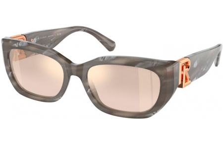 Gafas de Sol - Ralph Lauren - RL8222 THE BRIDGET - 61754E  BLACK OYSTER // BROWN GRADIENT MIRROR GOLD