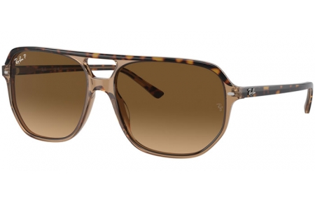 Gafas de Sol - Ray-Ban® - Ray-Ban® RB2205 BILL ONE - 1292M2  HAVANA ON TRANSPARENT BROWN // BROWN GRADIENT POLARIZED