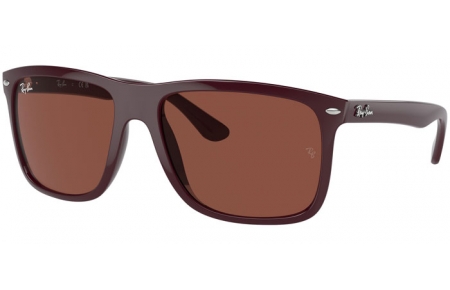 Sunglasses - Ray-Ban® - Ray-Ban® RB4547 BOYFRIEND TWO - 6718C5  BURGUNDY // RED