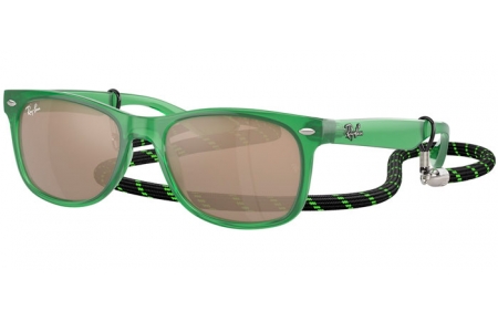 Gafas Junior - Ray-Ban® Junior Collection - RJ9052S - 71465A  OPAL GREEN // LIGHT BROWN GOLD MIRROR