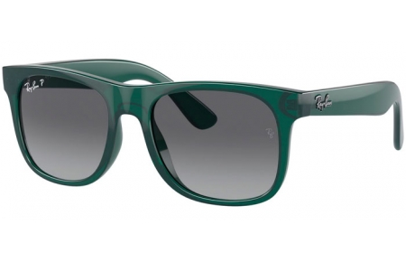 Frames Junior - Ray-Ban® Junior Collection - RJ9069S - 7130T3  OPAL GREEN // GREY GRADIENT POLARIZED