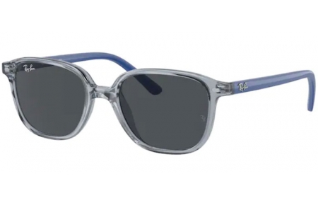 Frames Junior - Ray-Ban® Junior Collection - RJ9093S LEONARD JR - 711087 TRANSPARENT BLUE // DARK GREY