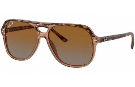 Gafas Junior - Ray-Ban® Junior Collection - RJ9096S JUNIOR BILL - 7152T5  HAVANA ON TRANSPAREN BROWN // BROWN GRADIENT GREY POLARIZED