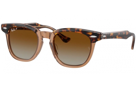 Gafas Junior - Ray-Ban® Junior Collection - RJ9098S - 7152T5  HAVANA ON TRANSPARENT // BROWN GRADIENT POLARIZED