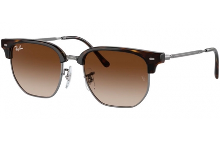 Gafas Junior - Ray-Ban® Junior Collection - RJ9116S JUNIOR NEW CLUBMASTER - 152/13 HAVANA ON GUNMETAL // BROWN GRADIENT