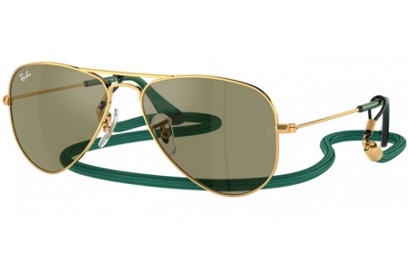 Gafas Junior - Ray-Ban® Junior Collection - RJ9506S - 223/6R ARISTA GOLD // GREEN MIRROR