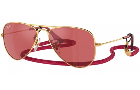 Gafas Junior - Ray-Ban® Junior Collection - RJ9506S - 223/B5 ARISTA GOLD // RED HIPER 8 MIRROR