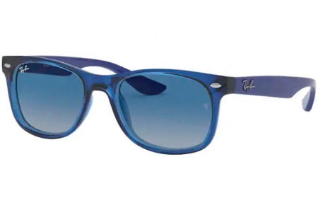 Gafas Junior - Ray-Ban® Junior Collection - RJ9052S - 70624L TRANSPARENT BLUE // GREY DARK BLUE GRADIENT