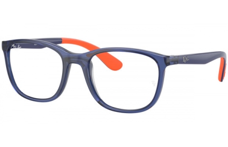 Gafas Junior - Ray-Ban® Junior Collection - RY1620 - 3775 TRANSPARENT BLUE ON RUBBER ORANGE