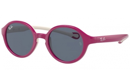 Gafas Junior - Ray-Ban® Junior Collection - RJ9075S - 710187 FUCHSIA ON RUBBER CREAM // DARK GREY