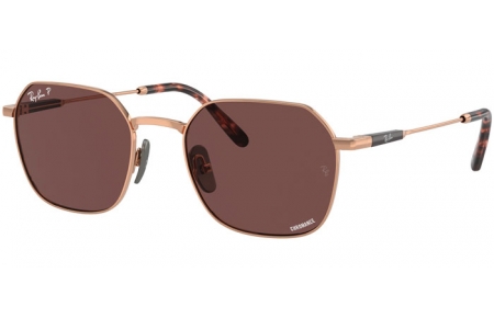 Gafas de Sol - Ray-Ban® - Ray-Ban® RB8094 JIM TITANIUM - 9266AF  SHINY LIGHT BROWN // DARK VIOLET POLARIZED