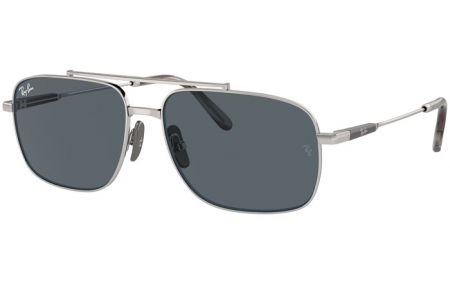 Gafas de Sol - Ray-Ban® - Ray-Ban® RB8096 MICHAEL TITANIUM - 9209R5  SILVER // BLUE