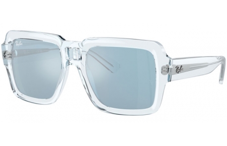 Gafas de Sol - Ray-Ban® - Ray-Ban® RB4408 MAGELLAN - 67291N  TRANSPARENT BLUE // LIGHT BLUE MIRROR SILVER