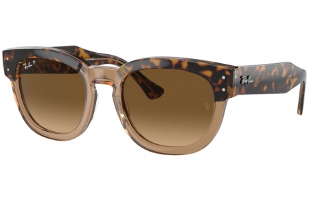 Gafas de Sol - Ray-Ban® - Ray-Ban® RB0298S MEGA HAWKEY - 1292M2  HAVANA ON TRANSPARENT BROWN // BROWN GRADIENT POLARIZED