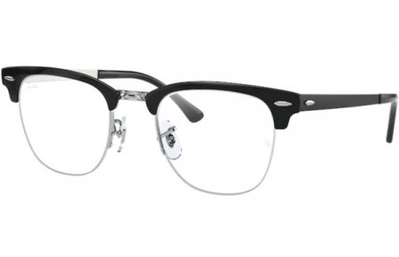 Monturas - Ray-Ban® - RX3716VM CLUBMASTER METAL - 2861 BLACK ON SILVER