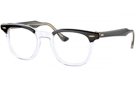 Monturas - Ray-Ban® - RX5398 HAWKEYE - 2034 BLACK ON TRANSPARENT