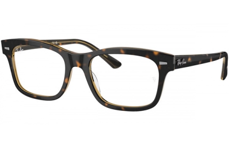 Monturas - Ray-Ban® - RX5383 MR BURBANK - 8285  HAVANA ON TRANSPARENT