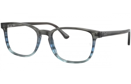 Monturas - Ray-Ban® - RX5418 - 8254  STRIPED GREY AND BLUE