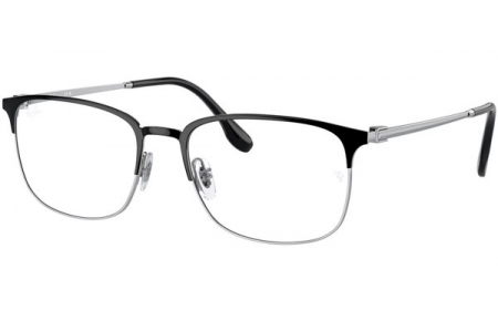 Monturas - Ray-Ban® - RX6494 - 2861  BLACK ON SILVER