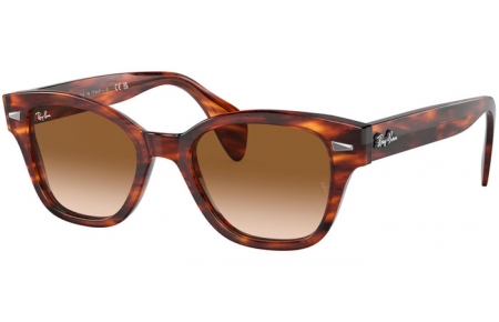 Gafas de Sol - Ray-Ban® - Ray-Ban® RB0880S - 954/51 STRIPED HAVANA // BROWN GRADIENT