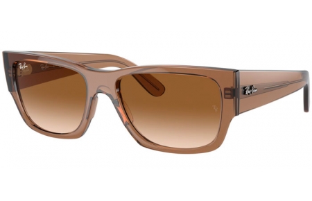 Gafas de Sol - Ray-Ban® - Ray-Ban® RB0947S CARLOS - 664051  TRANSPARENT LIGHT BROWN // BROWN GRADIENT