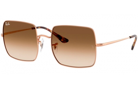 Gafas de Sol - Ray-Ban® - Ray-Ban® RB1971 SQUARE - 920251  ROSE GOLD // BROWN GRADIENT TRANSPARENT