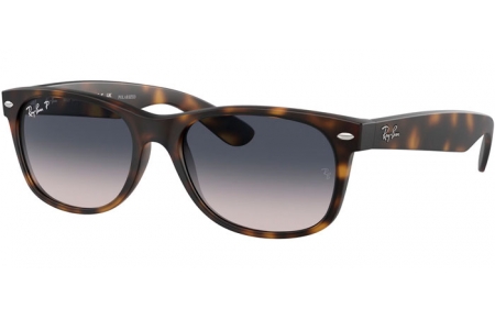 Gafas de Sol - Ray-Ban® - Ray-Ban® RB2132 NEW WAYFARER - 865/78 HAVANA // BLUE GRADIENT ANTIREFLECTION POLARIZED