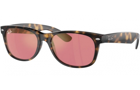 Gafas de Sol - Ray-Ban® - Ray-Ban® RB2132 NEW WAYFARER - 902/U0 HAVANA // VIOLET PHOTOCHROMATIC MIRROR GOLD