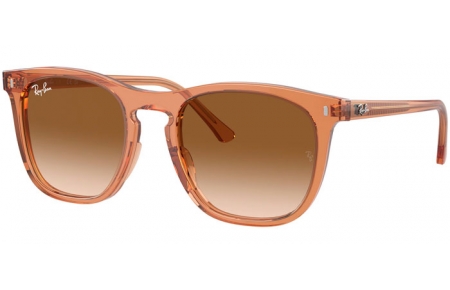 Gafas de Sol - Ray-Ban® - Ray-Ban® RB2210 - 676451  TRANSPARENT BROWN // BROWN GRADIENT ANTIREFLECTION