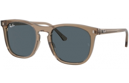 Gafas de Sol - Ray-Ban® - Ray-Ban® RB2210 - 6765R5  TRANSPARENT BROWN // BLUE ANTIREFLECTION