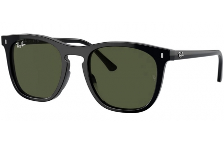 Gafas de Sol - Ray-Ban® - Ray-Ban® RB2210 - 901/31 BLACK // GREEN