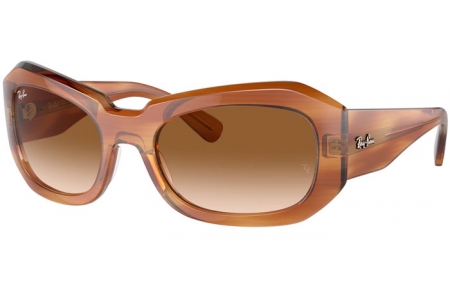 Gafas de Sol - Ray-Ban® - Ray-Ban® RB2212 BEATE - 140351  STRIPED BROWN // BROWN GRADIENT ANTIREFLECTION