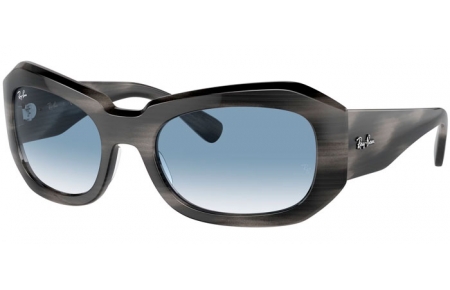 Gafas de Sol - Ray-Ban® - Ray-Ban® RB2212 BEATE - 14043F  STRIPED GREY // BLUE GRADIENT ANTIREFLECTION