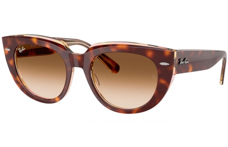 Gafas de Sol - Ray-Ban® - Ray-Ban® RB2286 DOREEN - 141451  LIGHT HAVANA ON TRANSPARENT MULTICOLOR // BROWN GRADIENT TRANSPARENT