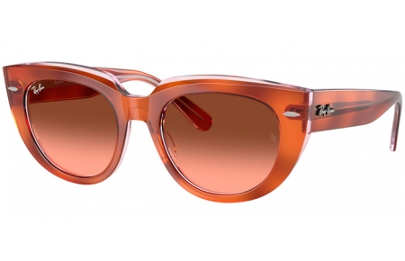 Gafas de Sol - Ray-Ban® - Ray-Ban® RB2286 DOREEN - 1415A5  RED HAVANA ON TRANSPARENT MULTICOLOR // BROWN GRADIENT PINK