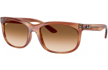 Gafas de Sol - Ray-Ban® - Ray-Ban® RB2389 BALORETTE - 140351  STRIPED BROWN // BROWN GRADIENT TRANSPARENT