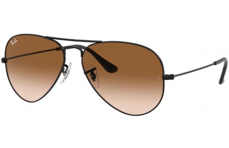 Gafas de Sol - Ray-Ban® - Ray-Ban® RB3025 AVIATOR LARGE METAL - 002/51 BLACK // BROWN GRADIENT