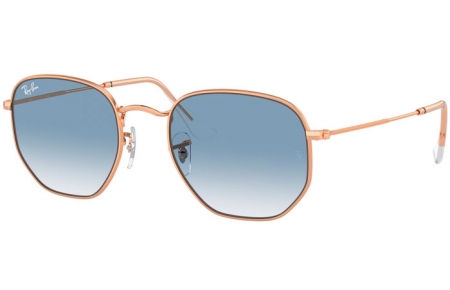 Gafas de Sol - Ray-Ban® - Ray-Ban® RB3548 - 92023F  ROSE GOLD // BLUE GRADIENT ANTIREFLECTION