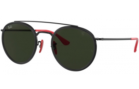 Gafas de Sol - Ray-Ban® - Ray-Ban® RB3647M FERRARI - F02831 BLACK // GREEN