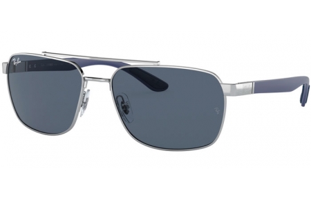 Gafas de Sol - Ray-Ban® - Ray-Ban® RB3701 - 924387 SILVER // DARK GREY