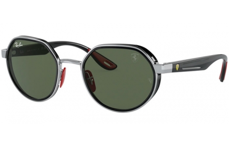 Gafas de Sol - Ray-Ban® - Ray-Ban® RB3703M - F00771 SILVER // DARK GREEN