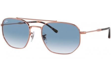 Gafas de Sol - Ray-Ban® - Ray-Ban® RB3707 - 92023F  ROSE GOLD // BLUE GRADIENT