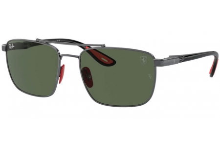 Gafas de Sol - Ray-Ban® - Ray-Ban® RB3715M - F00171  GUNMETAL // DARK GREEN