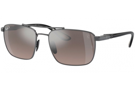 Gafas de Sol - Ray-Ban® - Ray-Ban® RB3715M - F0845J  GUNMETAL // GREY MIRROR CHROMANCE POLARIZED