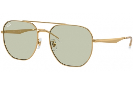 Gafas de Sol - Ray-Ban® - Ray-Ban® RB3724D - 001/2 GOLD // LIGHT GREEN