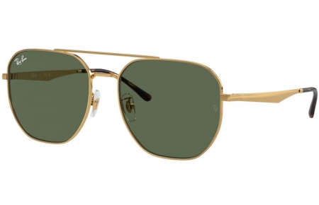 Gafas de Sol - Ray-Ban® - Ray-Ban® RB3724D - 001/71 GOLD // DARK GREEN